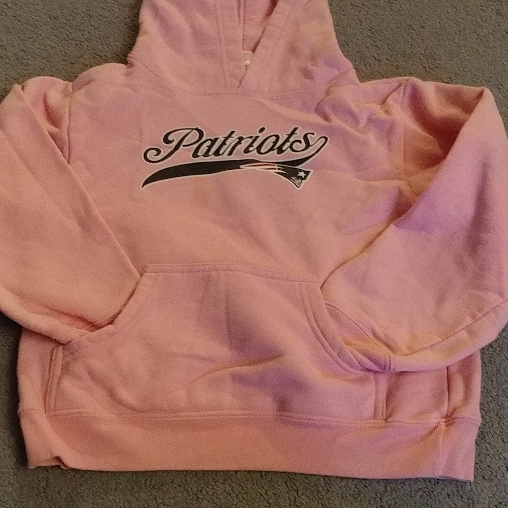 Large girls hooded sweatshirt